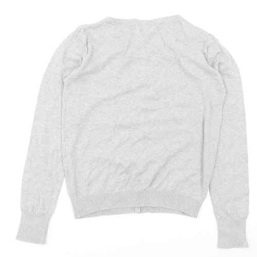 Primark Womens Grey   Cardigan Jumper Size XS