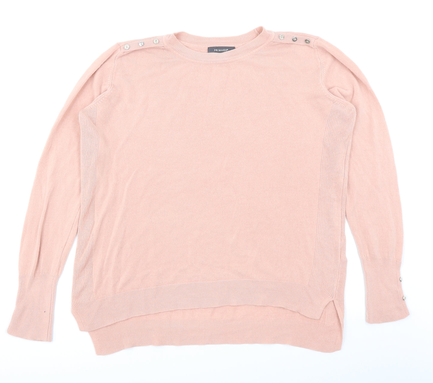 Primark Womens Pink   Pullover Jumper Size L