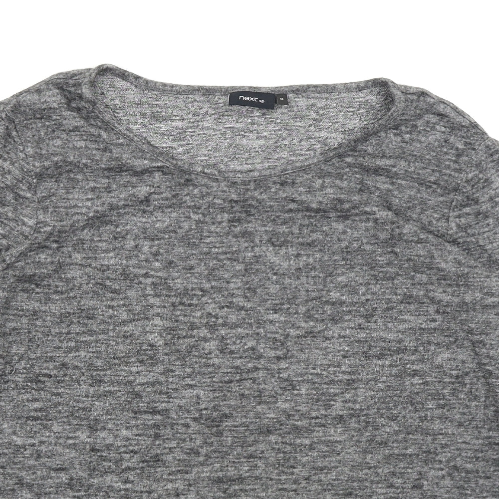 NEXT Womens Grey   Basic T-Shirt Size 14