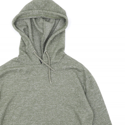 Primark Womens Green   Pullover Hoodie Size 2XS  - Cropped
