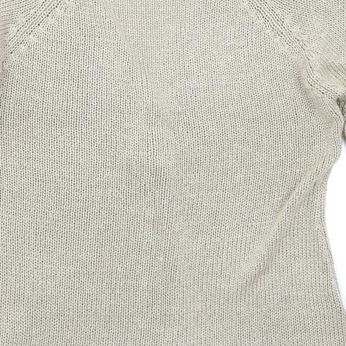 Fabrizio Womens Beige   Cardigan Jumper Size M