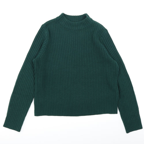 Divided Womens Green   Pullover Jumper Size M