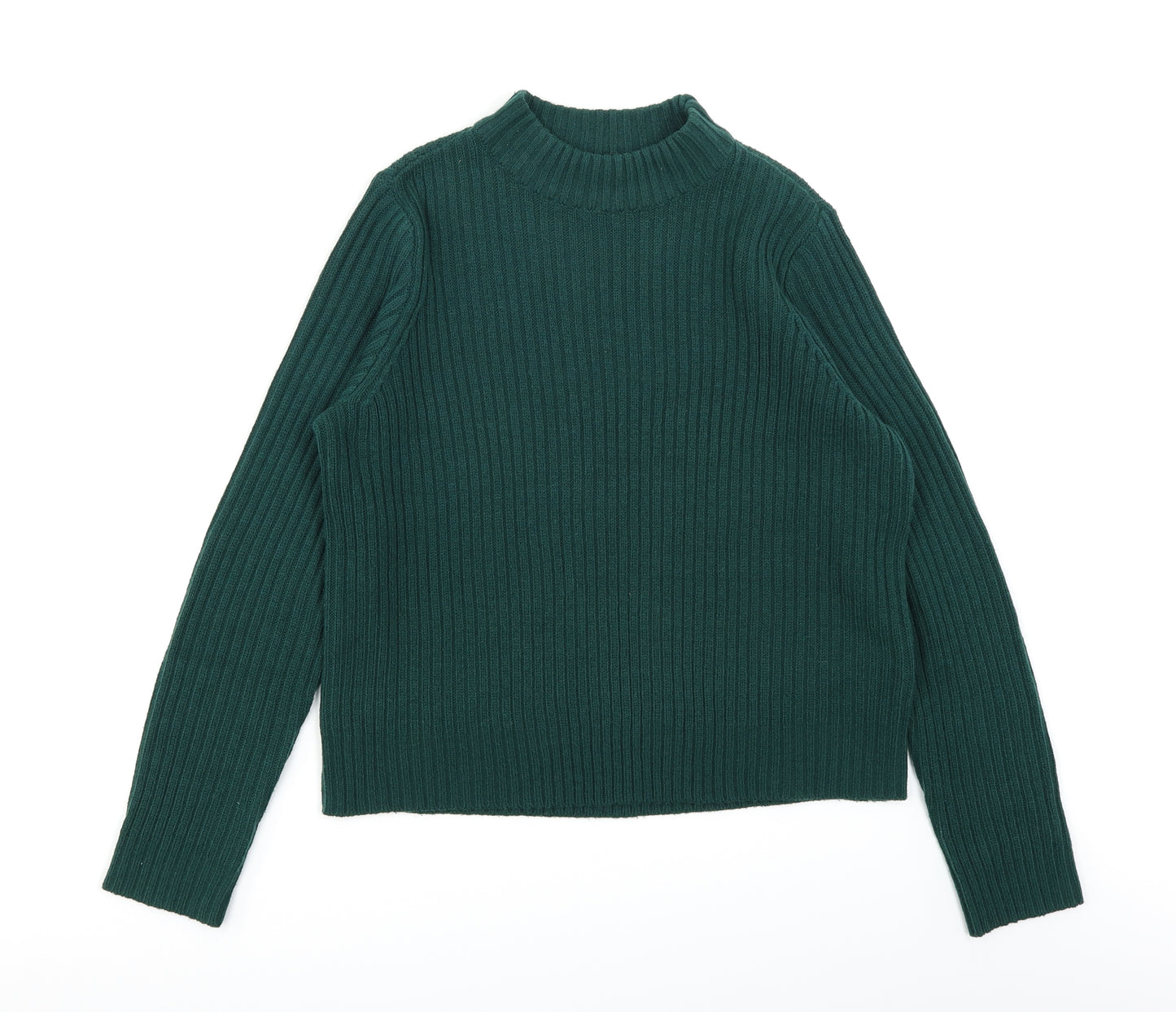 Divided Womens Green   Pullover Jumper Size M