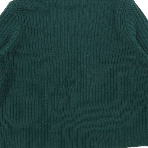 Divided Womens Green   Pullover Jumper Size M