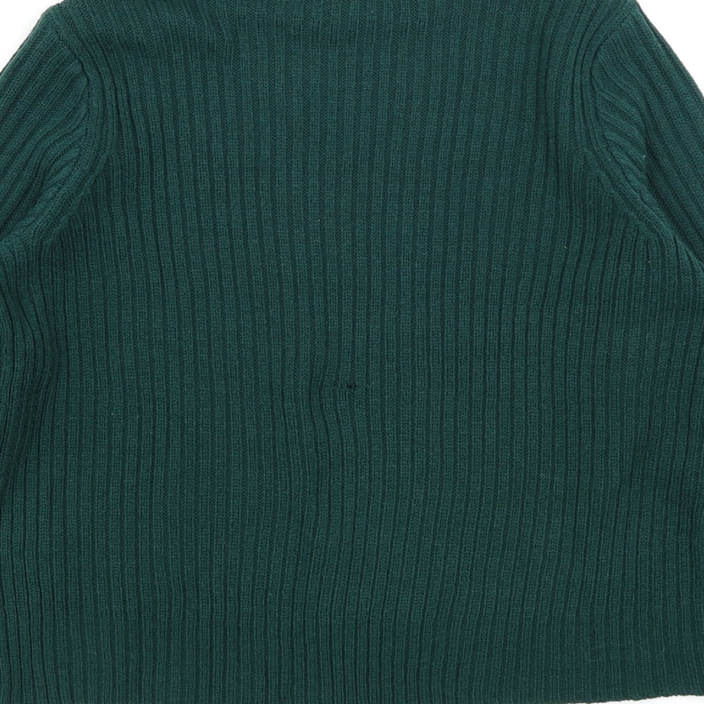 Divided Womens Green   Pullover Jumper Size M