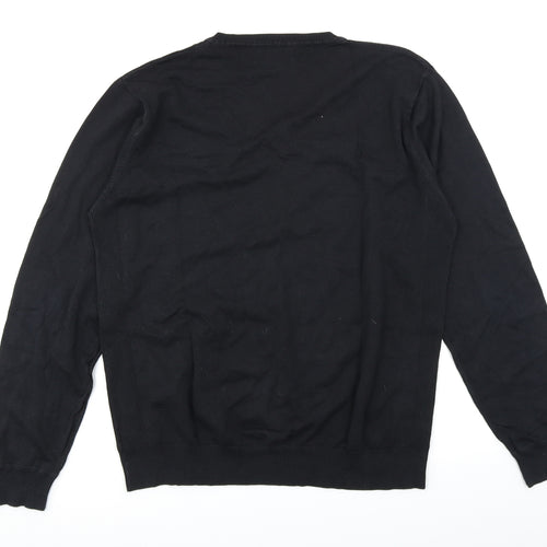 NEXT Mens Black   Pullover Jumper Size L