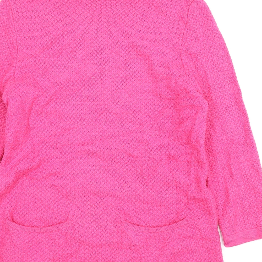 Laura Ashley Womens Pink   Tunic Blouse Size 10