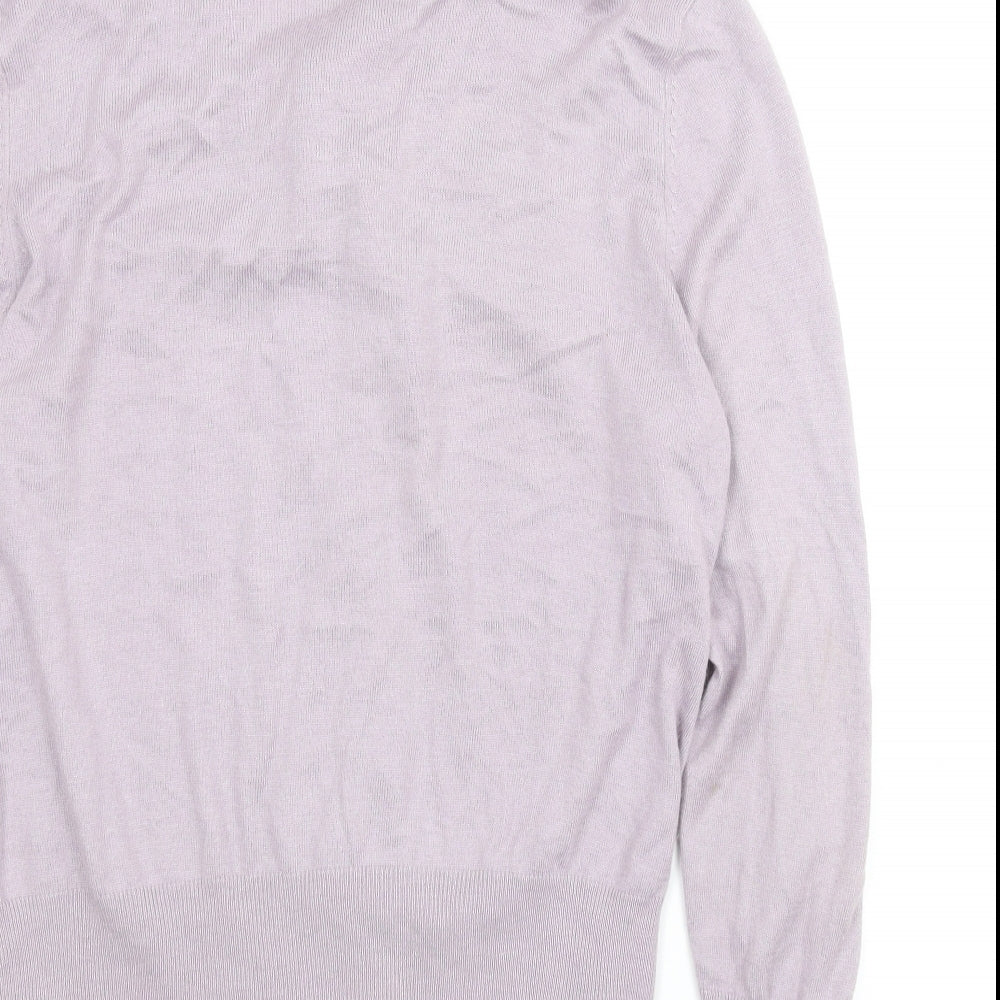 Linea Womens Purple   Cardigan Jumper Size 2XL