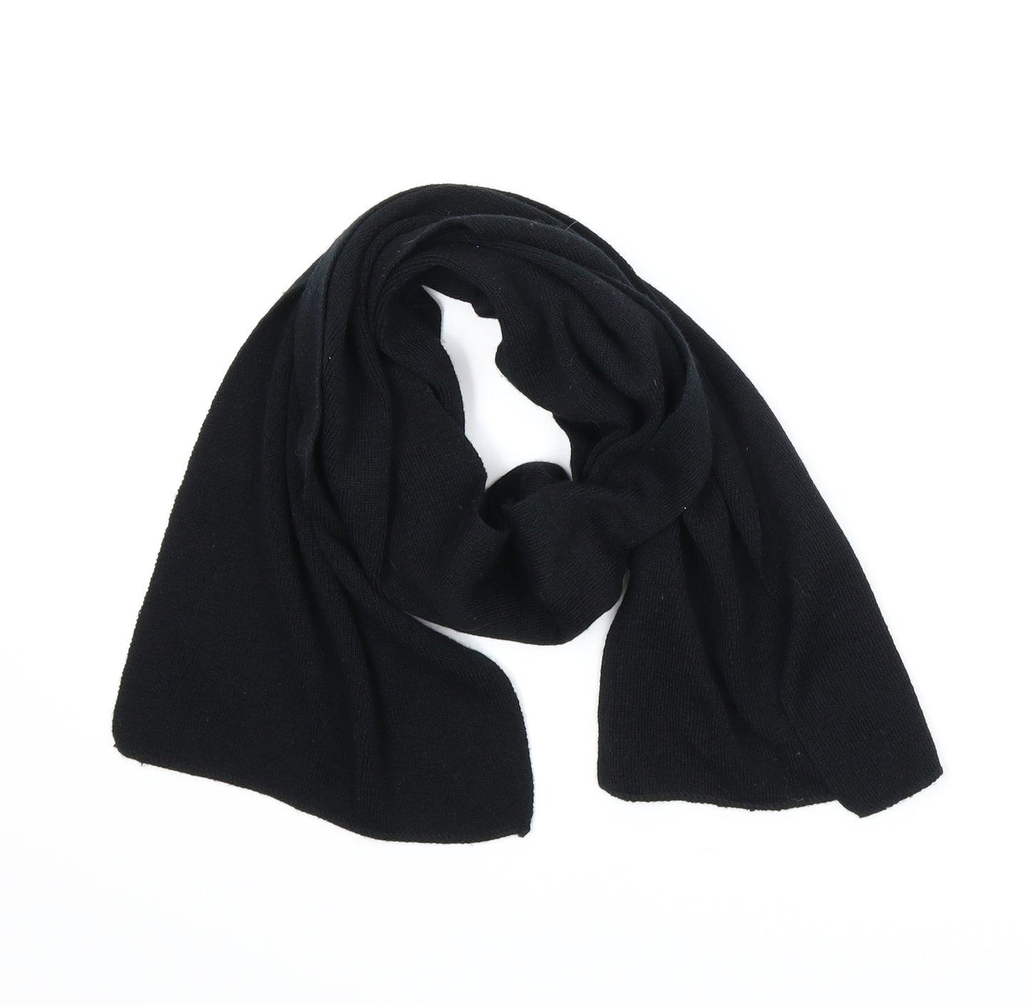 Preworn Unisex Black    Scarf