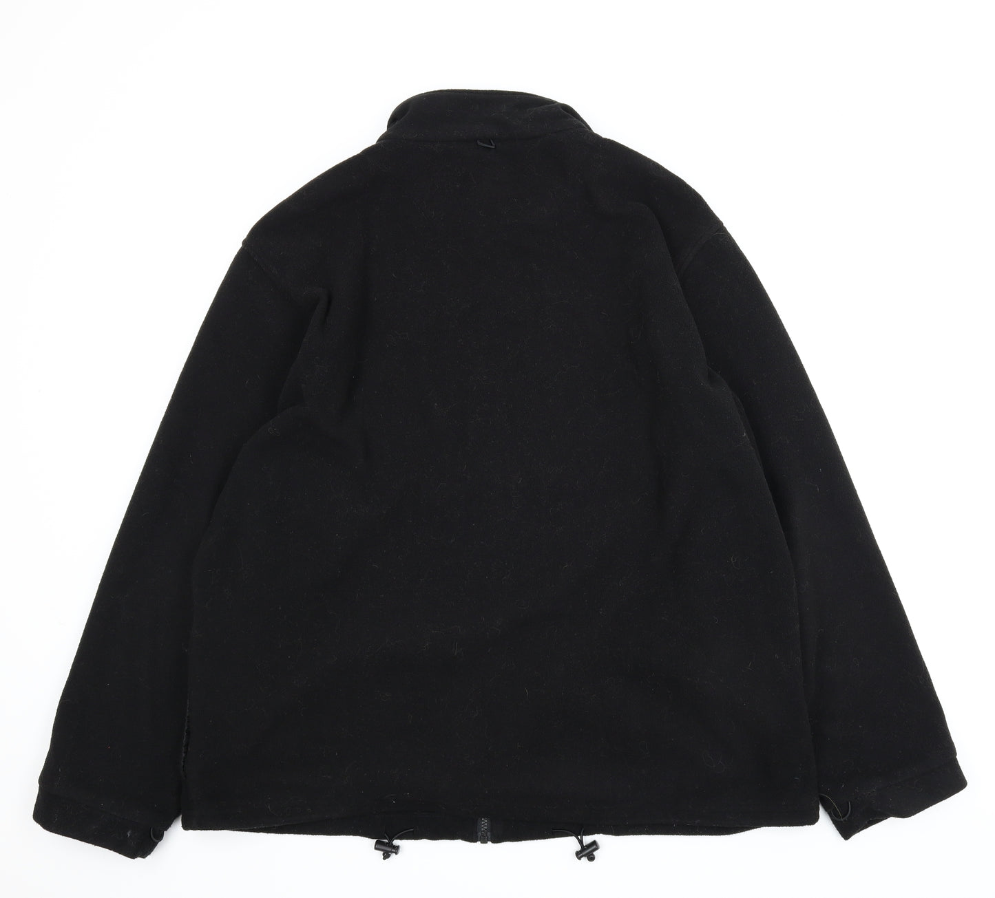 Snowdonia Womens Black  Fleece Full Zip Jumper Size 18