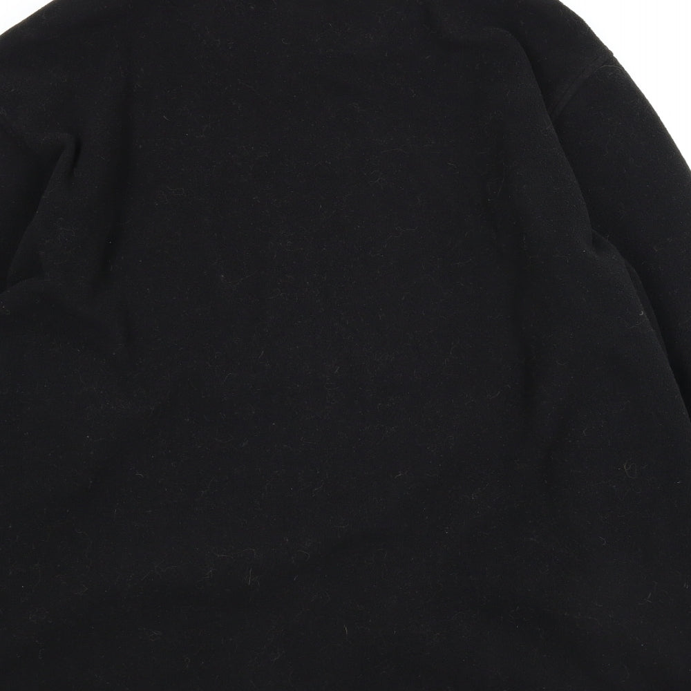 Snowdonia Womens Black  Fleece Full Zip Jumper Size 18