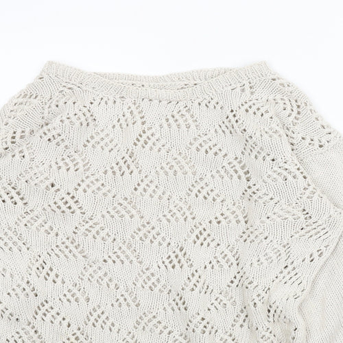 Preworn Womens Beige   Pullover Jumper Size M