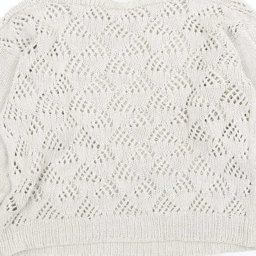 Preworn Womens Beige   Pullover Jumper Size M
