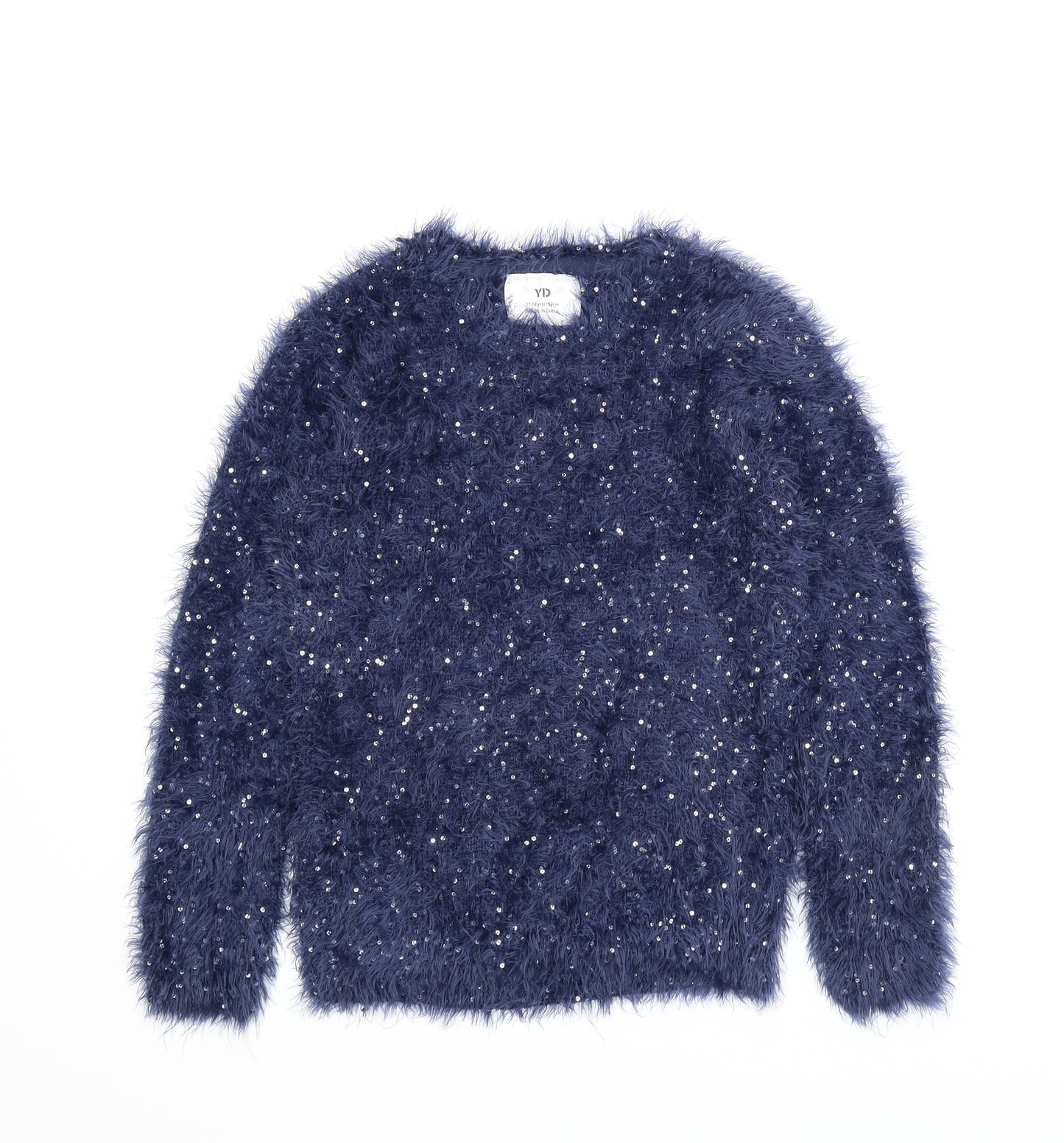 Young Dimension Girls Blue   Pullover Jumper Size 11-12 Years