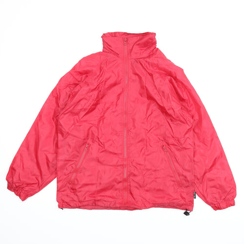 Mountain Pack Womens Red   Anorak Coat Size 10