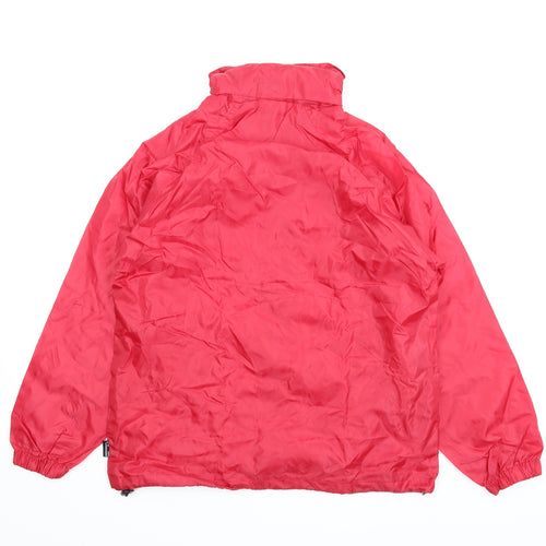 Mountain Pack Womens Red   Anorak Coat Size 10