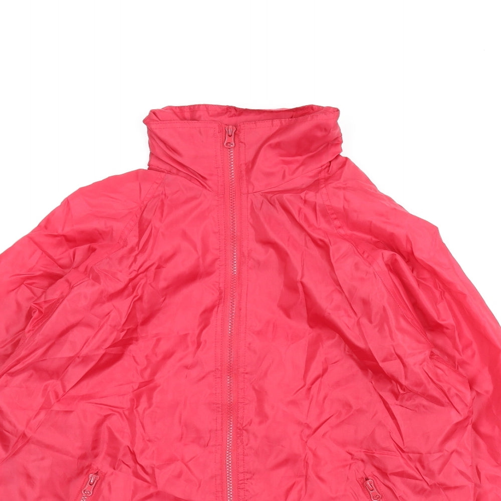 Mountain Pack Womens Red   Anorak Coat Size 10