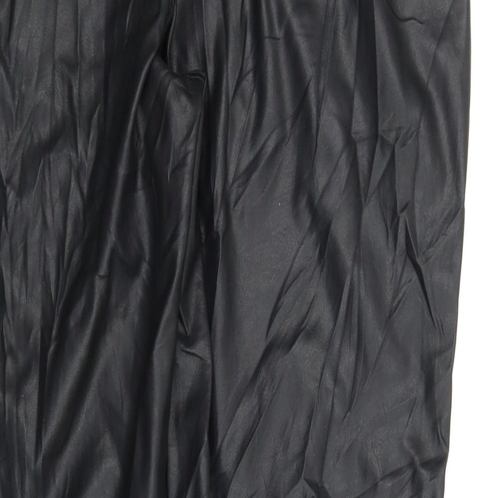Topshop Womens Black   Trousers  Size 14 L26 in