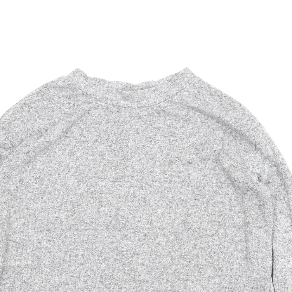 H&M Womens Grey   Pullover Jumper Size S