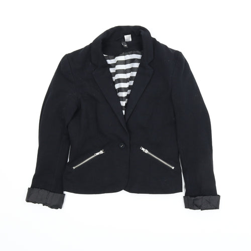 Divided Womens Black   Jacket  Size 12