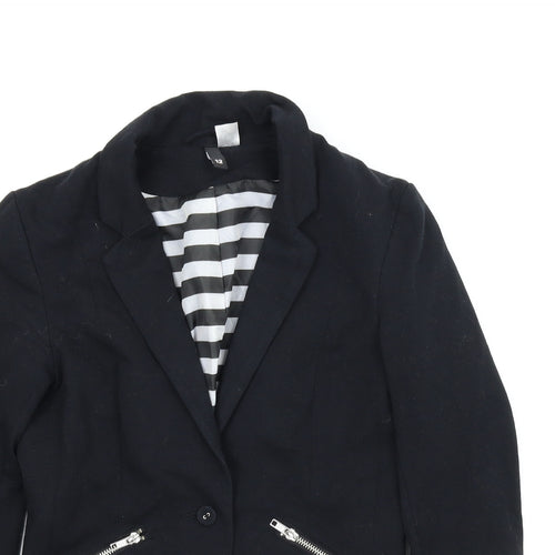 Divided Womens Black   Jacket  Size 12