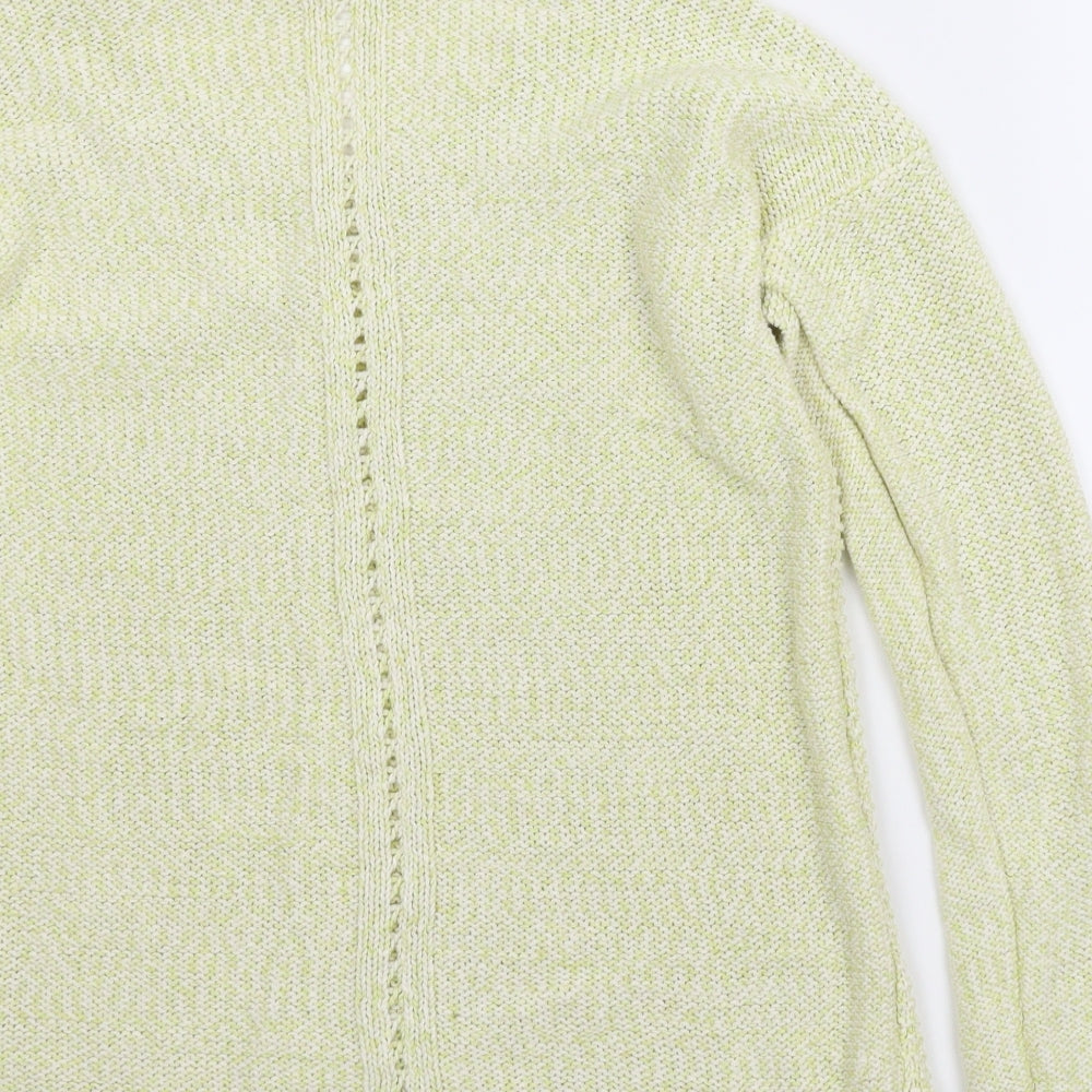M&S Womens Yellow   Pullover Jumper Size 8