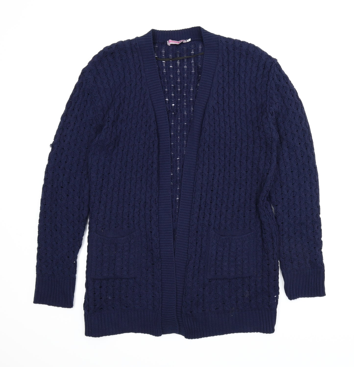 Glimpse Womens Blue   Cardigan Jumper Size XL