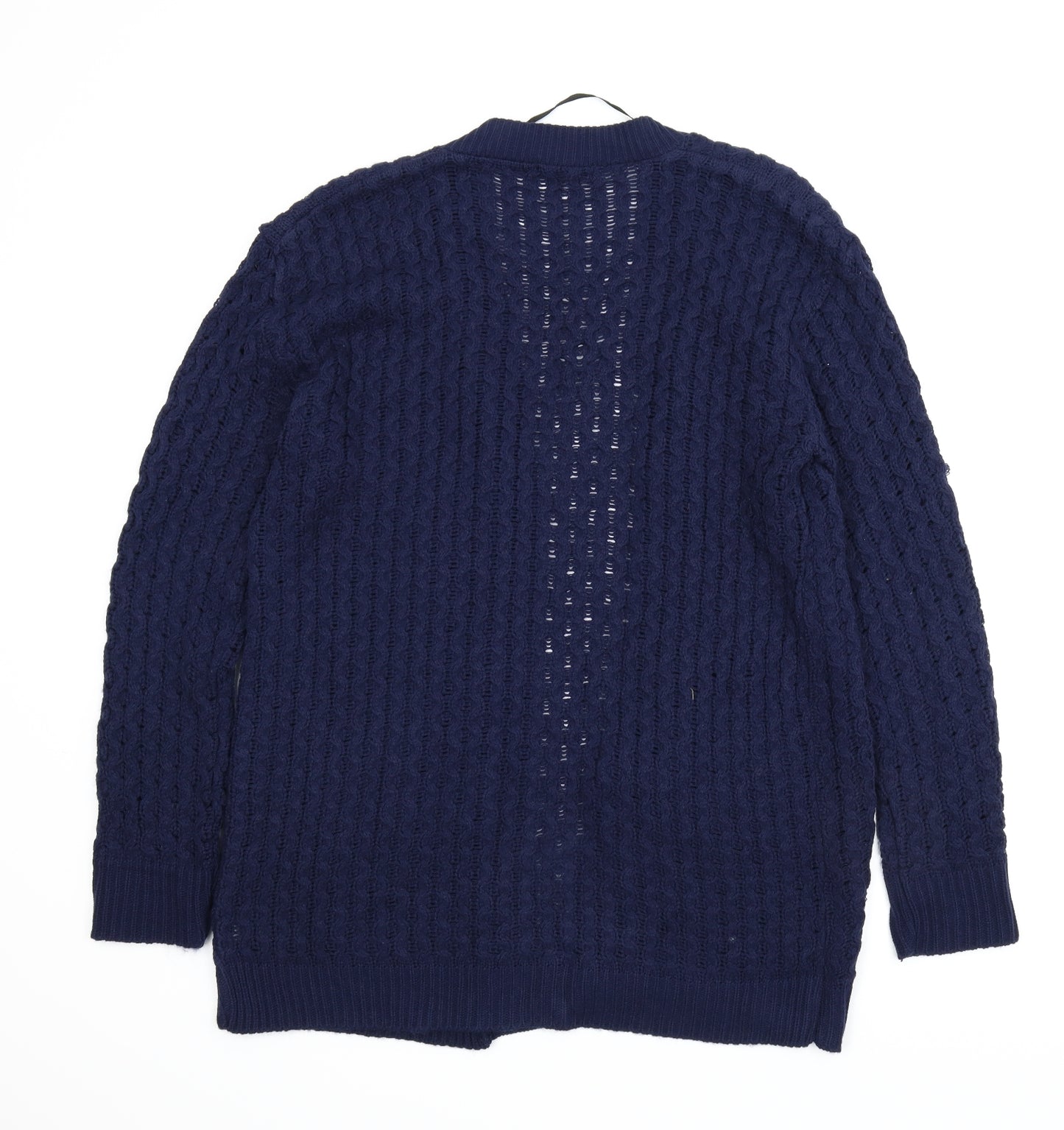 Glimpse Womens Blue   Cardigan Jumper Size XL