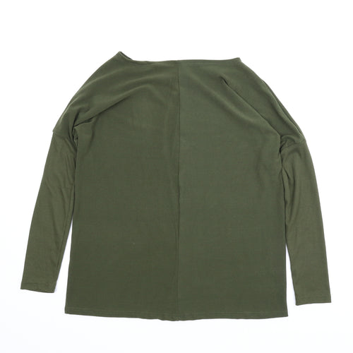 Preworn Womens Green   Basic Blouse Size L