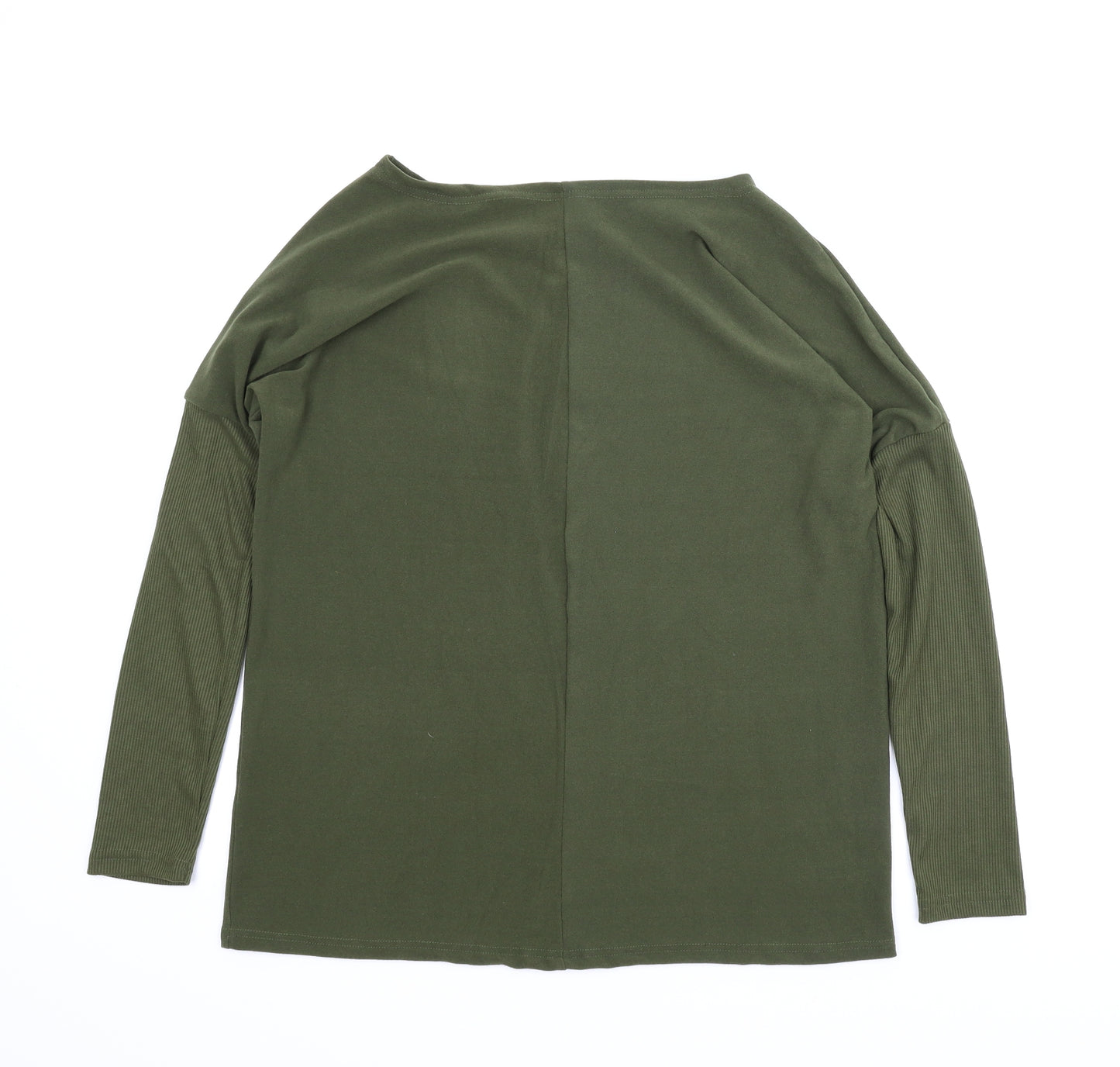 Preworn Womens Green   Basic Blouse Size L