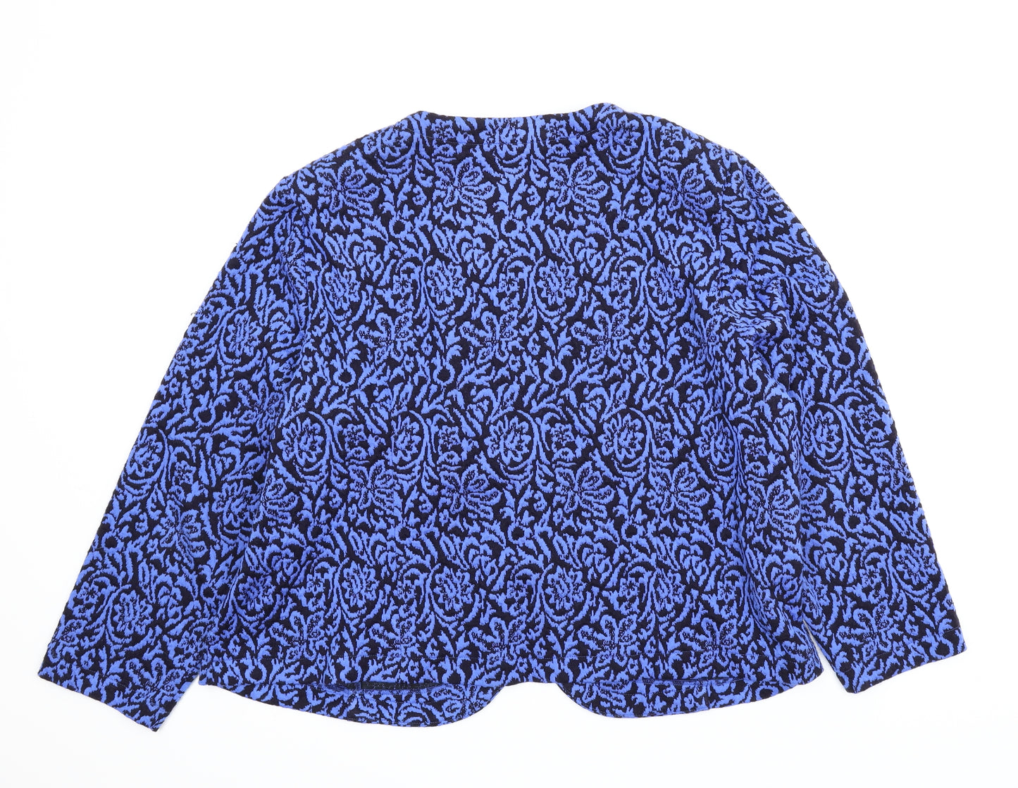 Classics Womens Blue Paisley  Jacket  Size 26