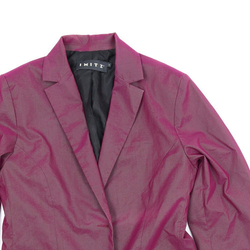 Imitz Womens Purple   Jacket  Size 6