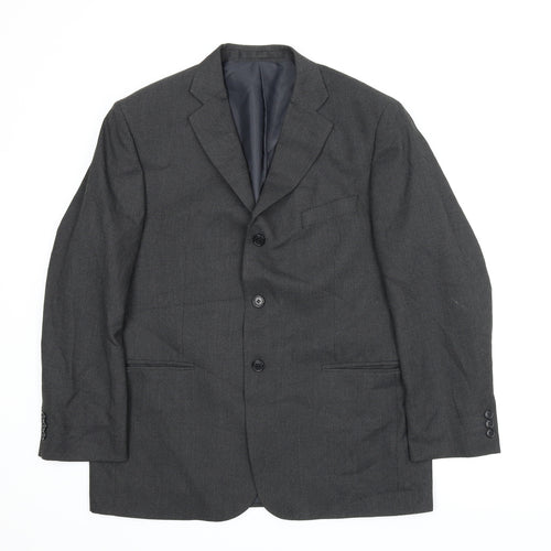 Impressions Mens Grey   Jacket Suit Jacket Size 42
