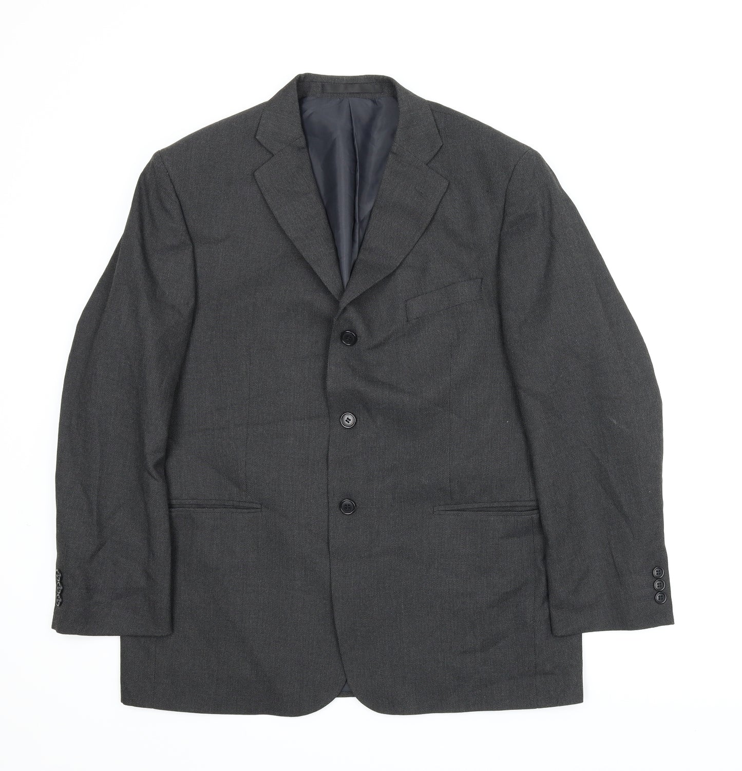 Impressions Mens Grey   Jacket Suit Jacket Size 42
