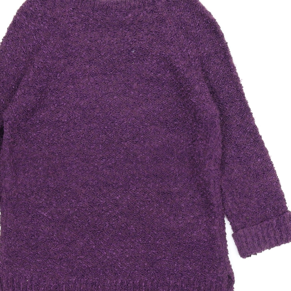 F&F Womens Purple   Pullover Jumper Size 10