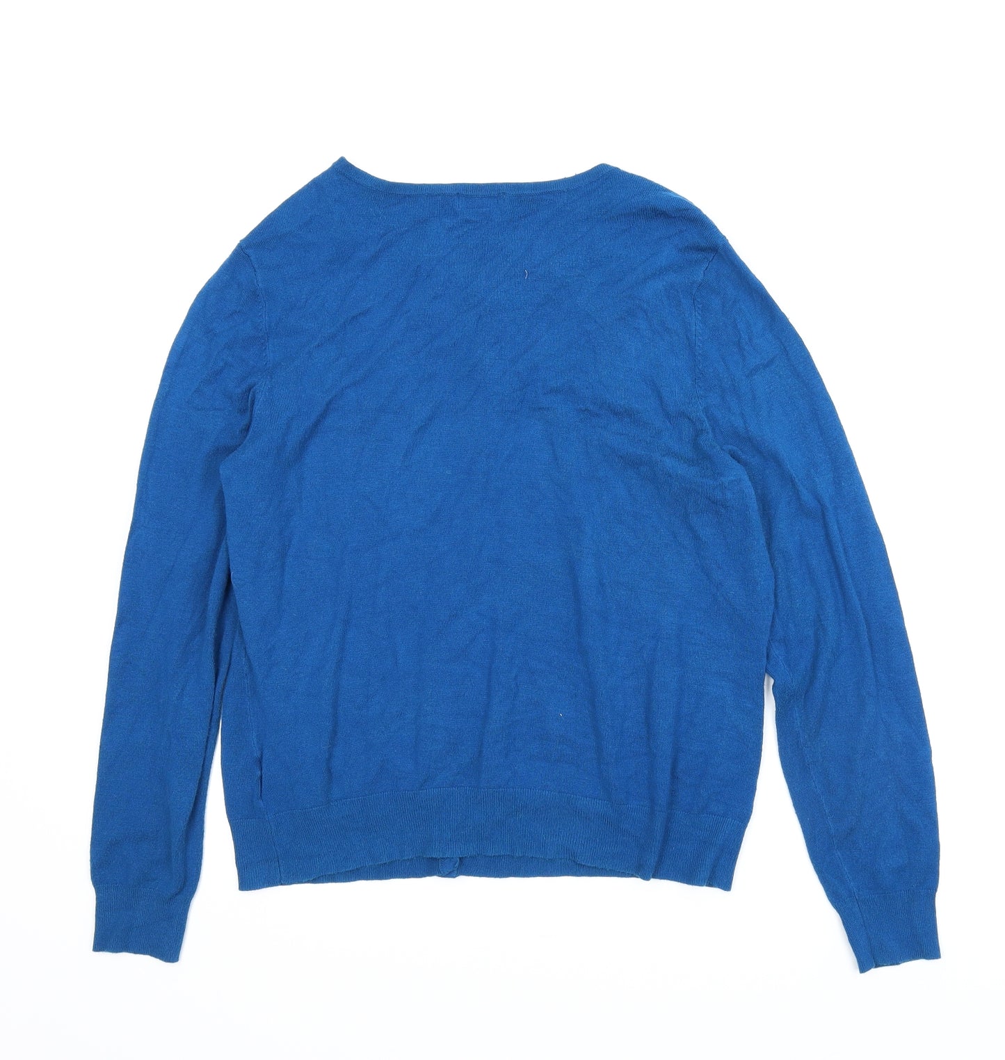 F&F Womens Blue   Cardigan Jumper Size 18