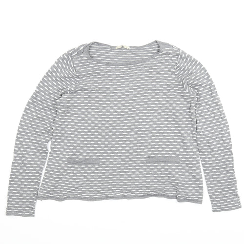 TU Womens Grey   Pullover Jumper Size 14