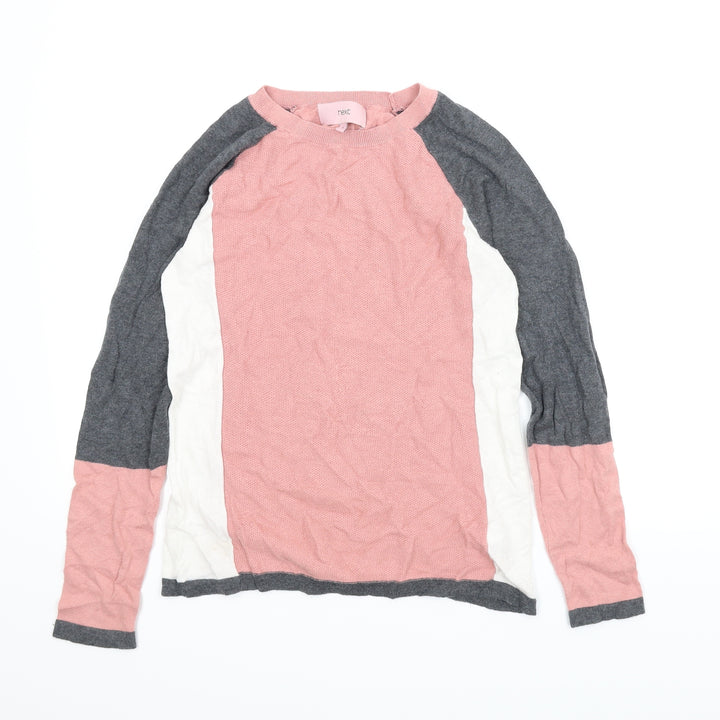New Look Womens Multicoloured Pullover Jumper Size 8