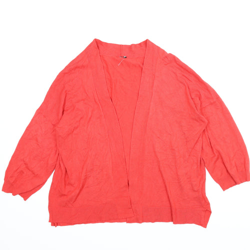 Intuition Womens Red   Cardigan Jumper Size XL