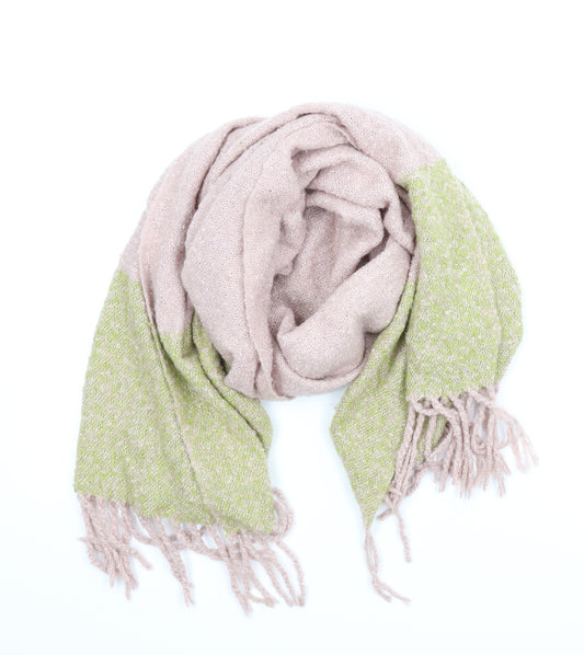 Front view of Preworn women’s pink shawl/wrap