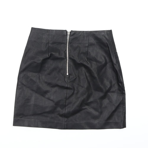 New Look Womens Black   A-Line Skirt Size 8