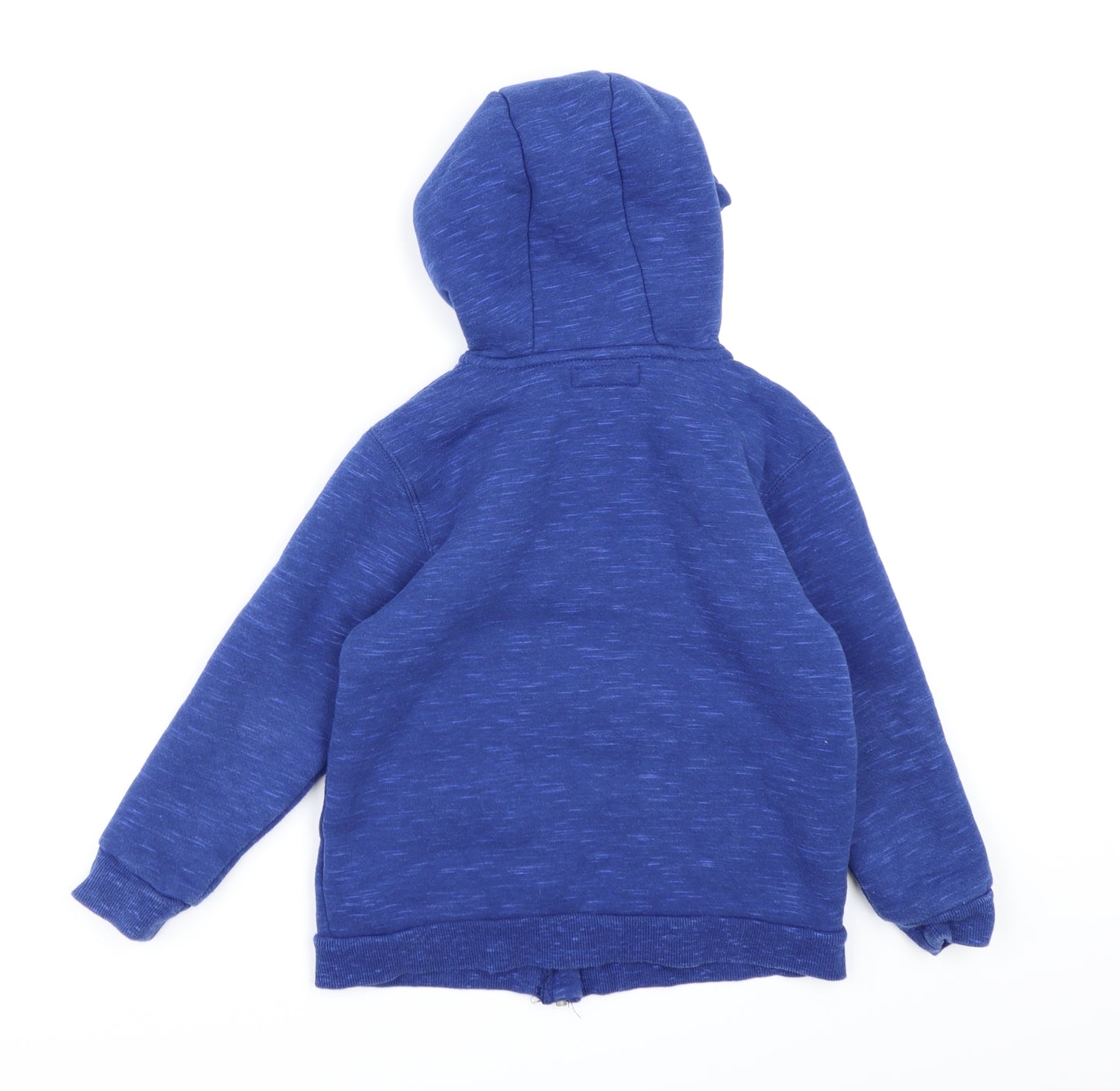 NEXT Boys Blue  Jersey Full Zip Hoodie Size 7 Years