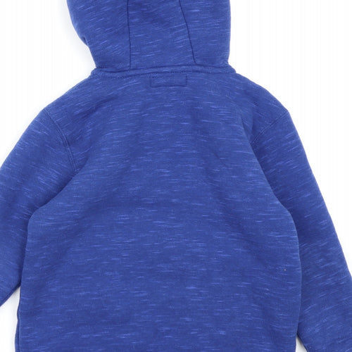 NEXT Boys Blue  Jersey Full Zip Hoodie Size 7 Years