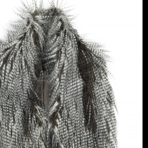 Glamorous Womens Grey   Gilet Coatigan Size 10