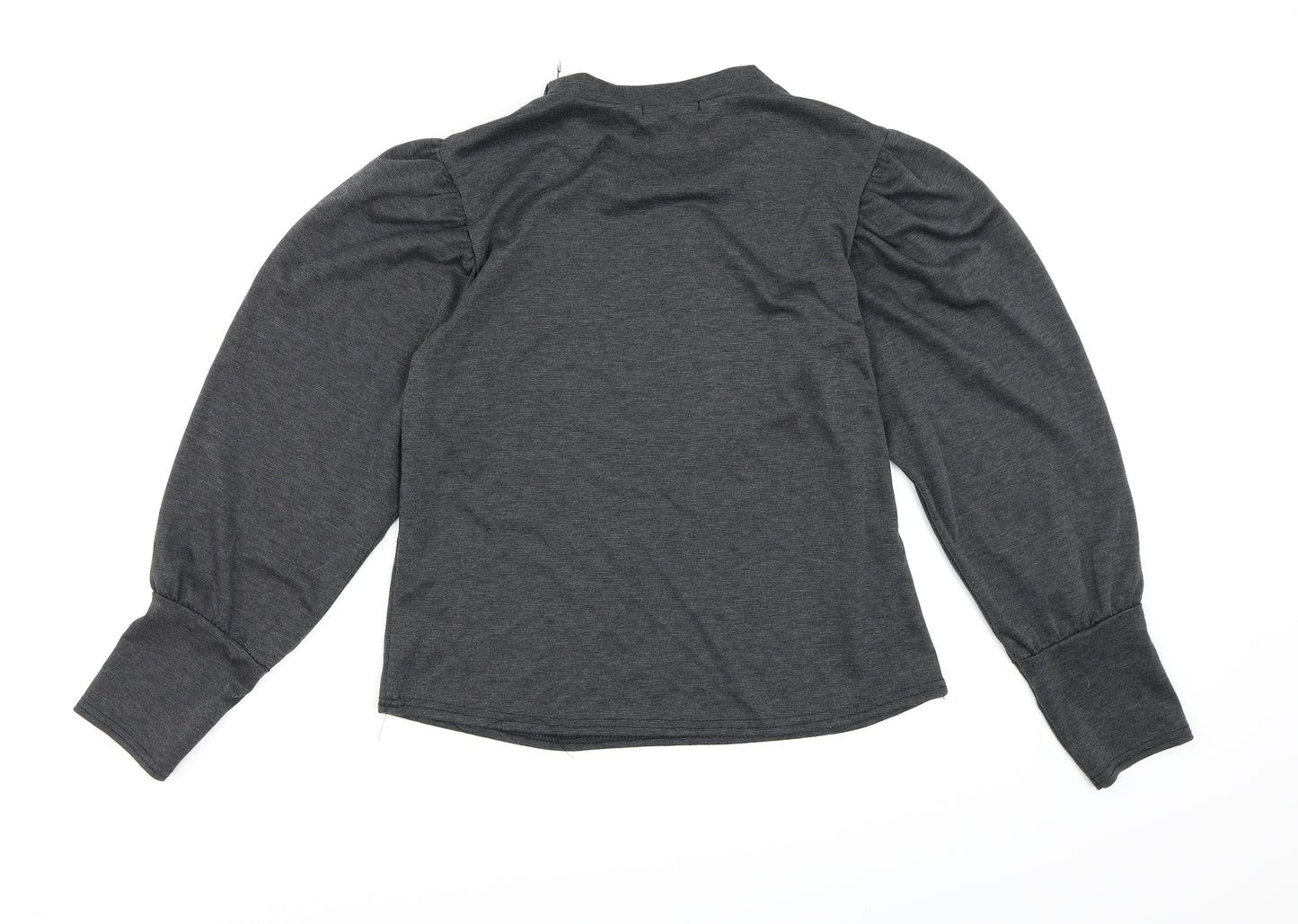 kaaya Womens Grey   Pullover Sweatshirt Size M