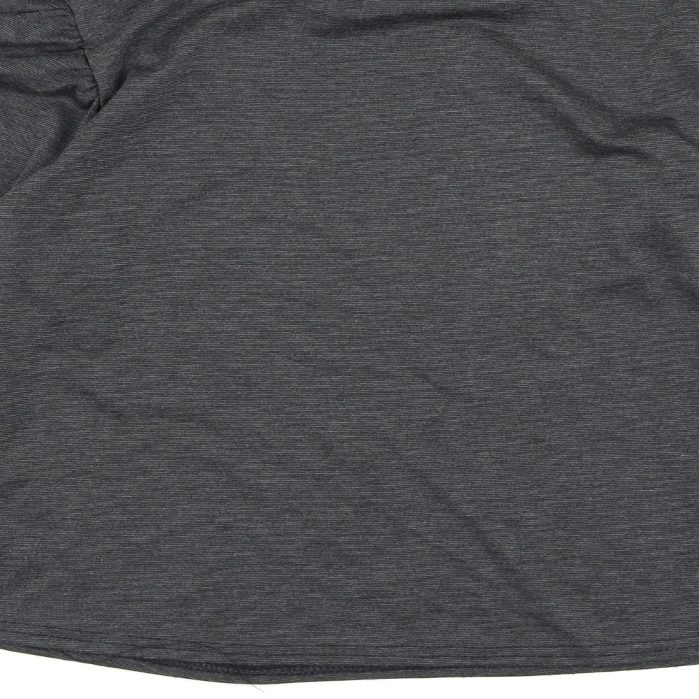 kaaya Womens Grey   Pullover Sweatshirt Size M