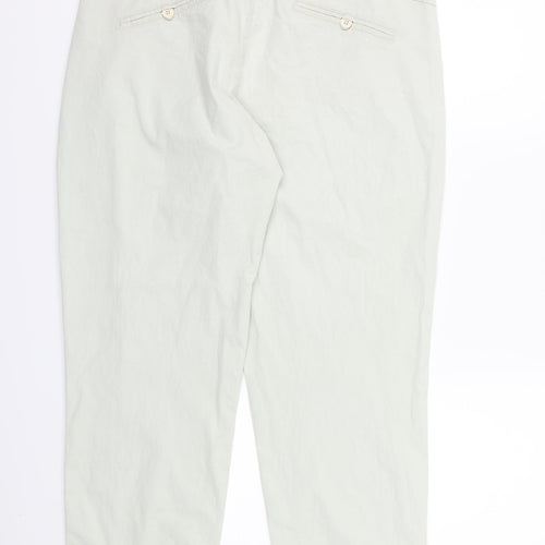 Lindex Womens Ivory   Trousers  Size 14 L26 in