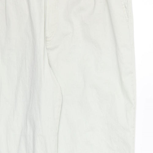 Lindex Womens Ivory   Trousers  Size 14 L26 in