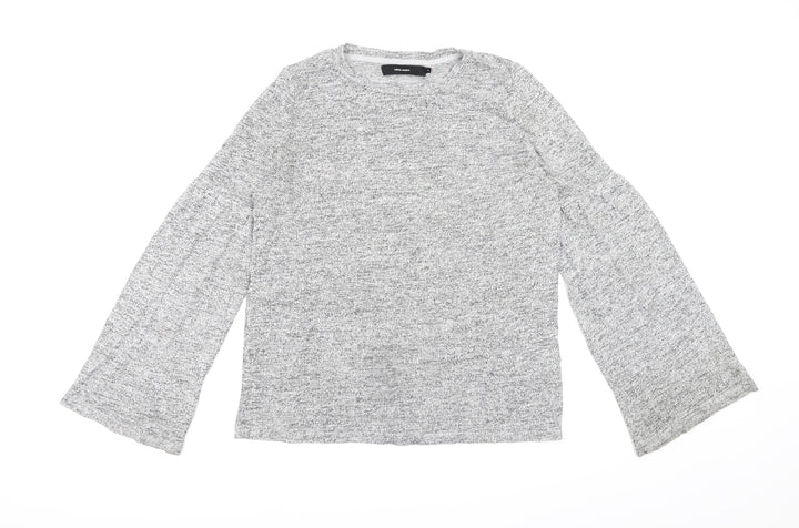 VERO MODA Womens Grey Knit Pullover Jumper Size M