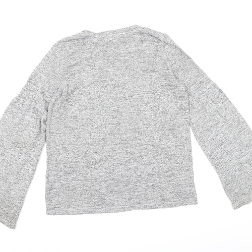VERO MODA Womens Grey  Knit Pullover Jumper Size M